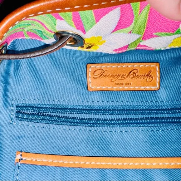 Dooney & Bourke Botanical Collection Drawstring Bucket Bag NWOT - Picture 8 of 12